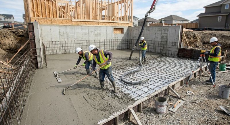 Basement Slab Installation in Mankato, MN