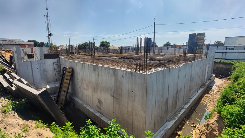 Commercial Slab Construction in Janesville, MN