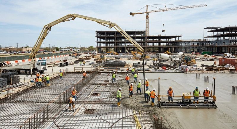 Commercial Slab Construction in Mankato, MN