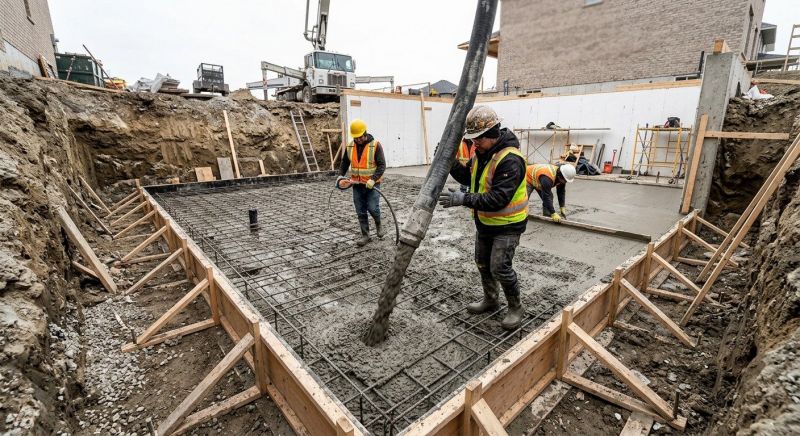 Concrete Basement Pouring in Mankato, MN