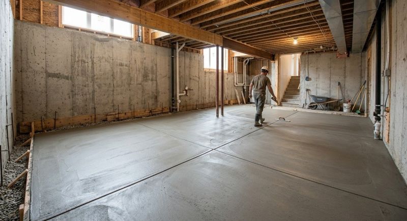 Concrete Basement Pouring in Mankato, MN