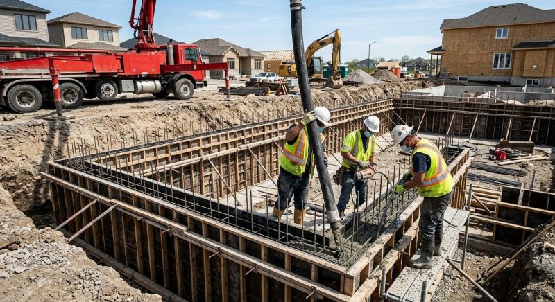 Concrete Basement Pouring in Mankato, MN