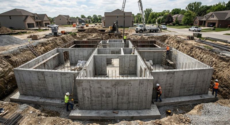 Concrete Foundation Installation in Mankato, MN