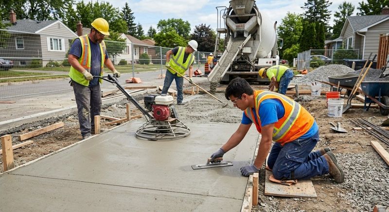Concrete Work in Mankato, MN