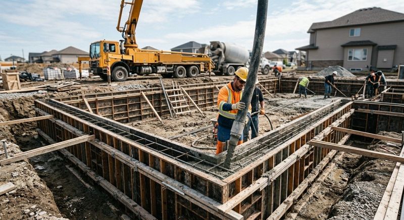 Foundation Wall Pouring in Waterville, MN