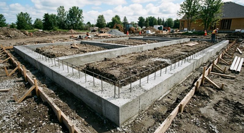 House Footing Construction in Mankato, MN